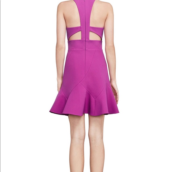 BCBGMAXAZRIA Magenta Dolle Cocktail Dress Size 2 - Picture 2 of 5
